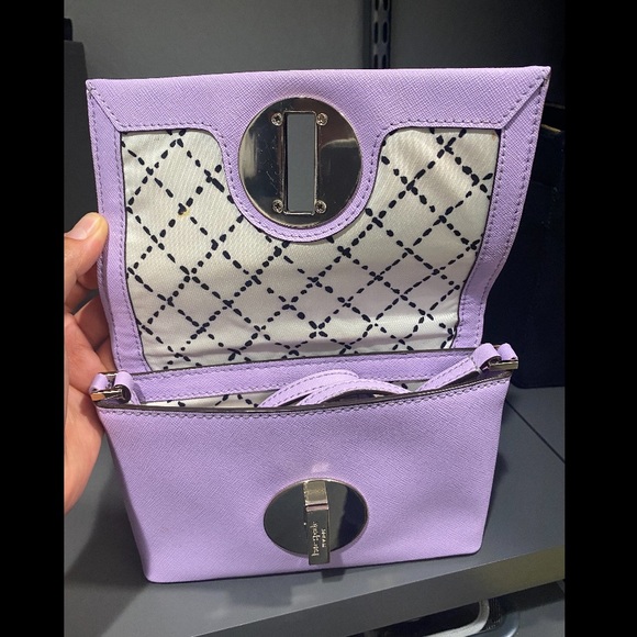 Lavender Kate Spade cross body - Picture 6 of 6